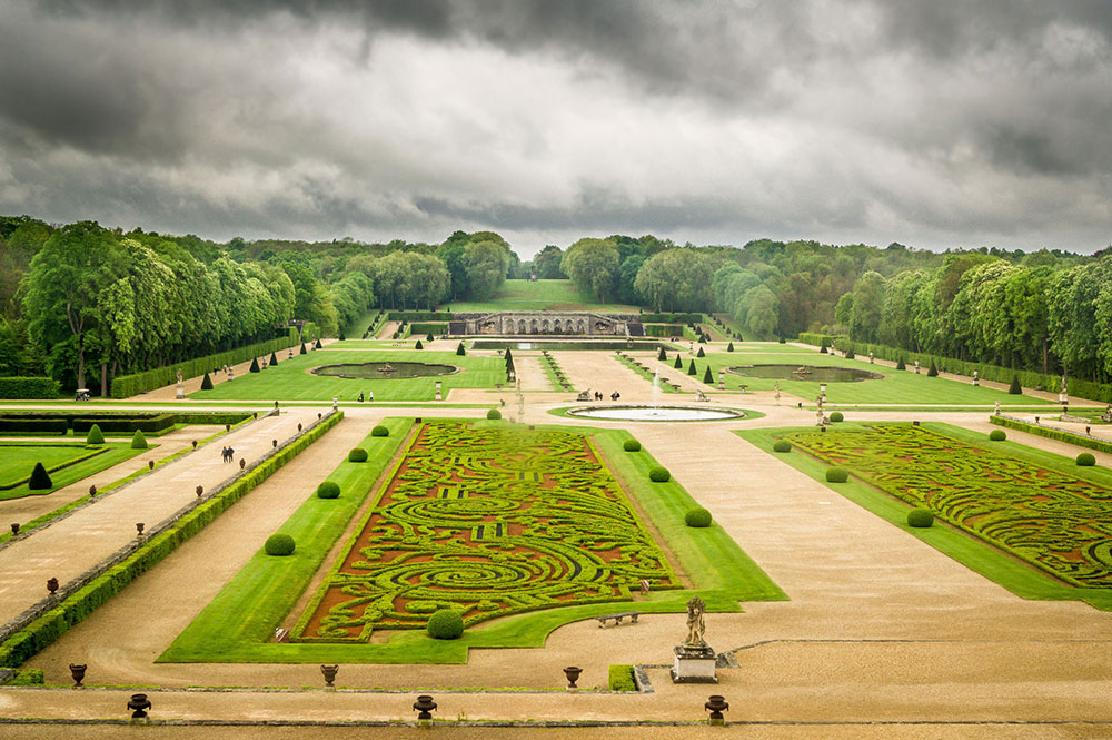The Formal Gardens - Vaux le Vicomte